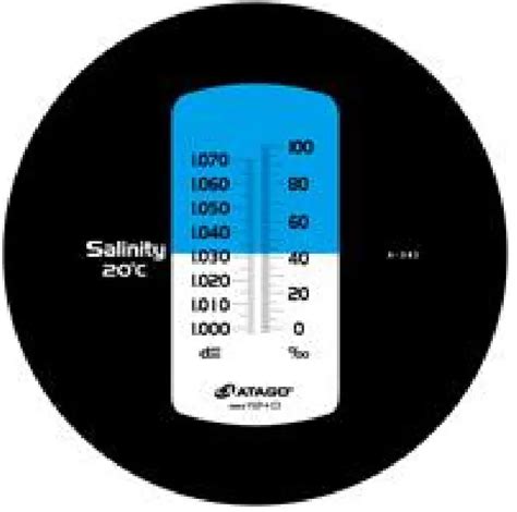 salinity refractometer instructions